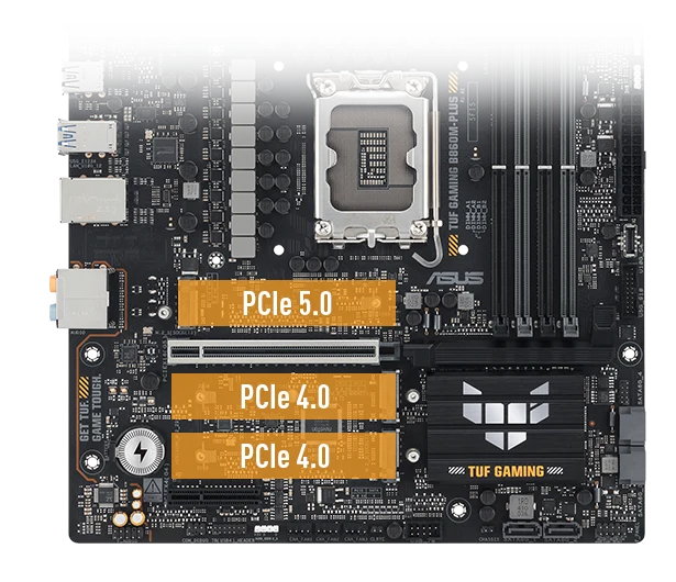 TUF GAMING B860M-PLUS｜マザーボード｜ASUS 日本