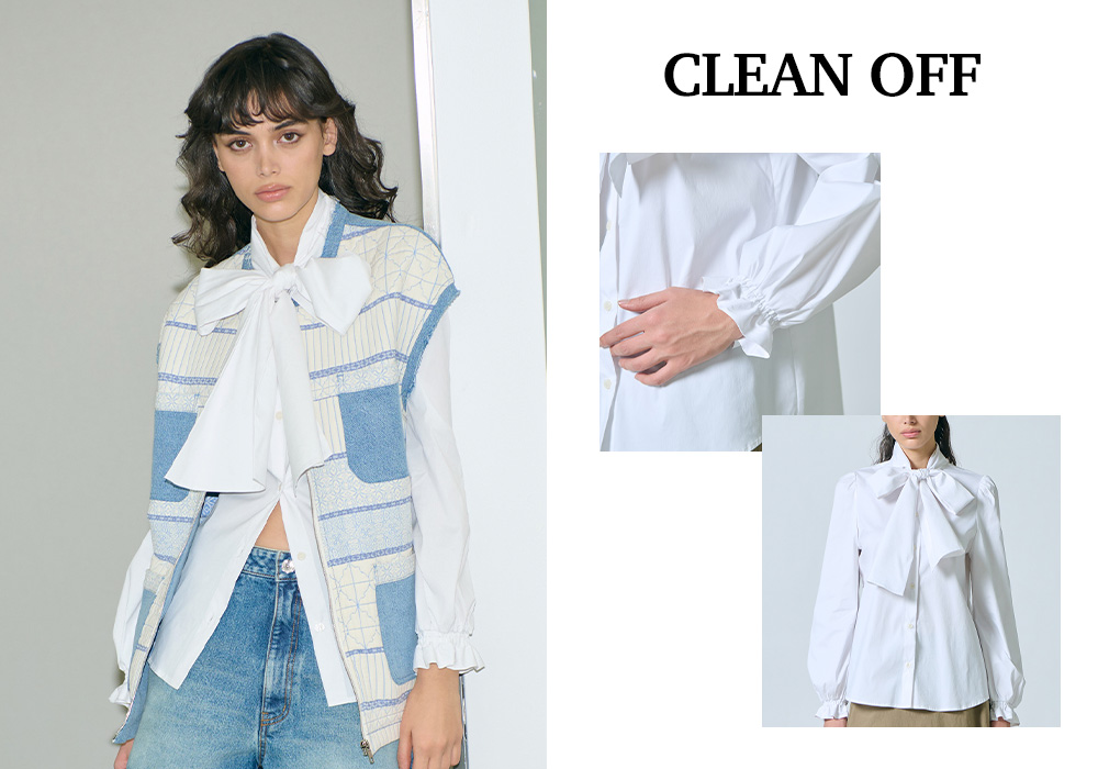 NEW ARRIVAL BOWTIE BLOUSE | Night STORE | ダブルスタンダード