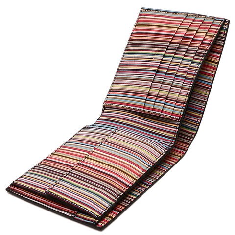 dショッピング |ポールスミス 二つ折り財布 マルチストライプ ブラック