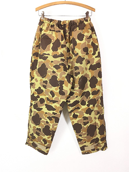 古着 80s USA製 Cabela's 「GORE-TEX」 ダックハンター カモ 迷彩