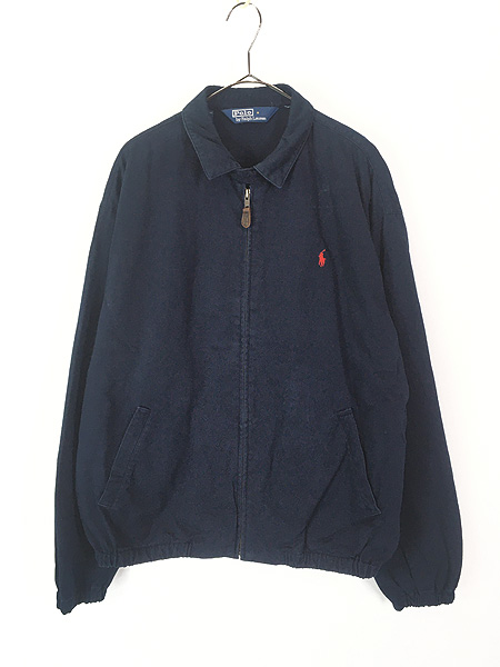 古着 90s Polo Ralph Lauren ワンポイント コットン ツイル スウィング