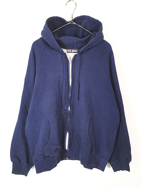 古着 70s ルーマニア製 BIG YANK 無地 ソリッド 裏サーマル スウェット