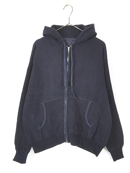 古着 60-70s BEST 片爪 アルミ ヴィンテージ スウェット ジップ