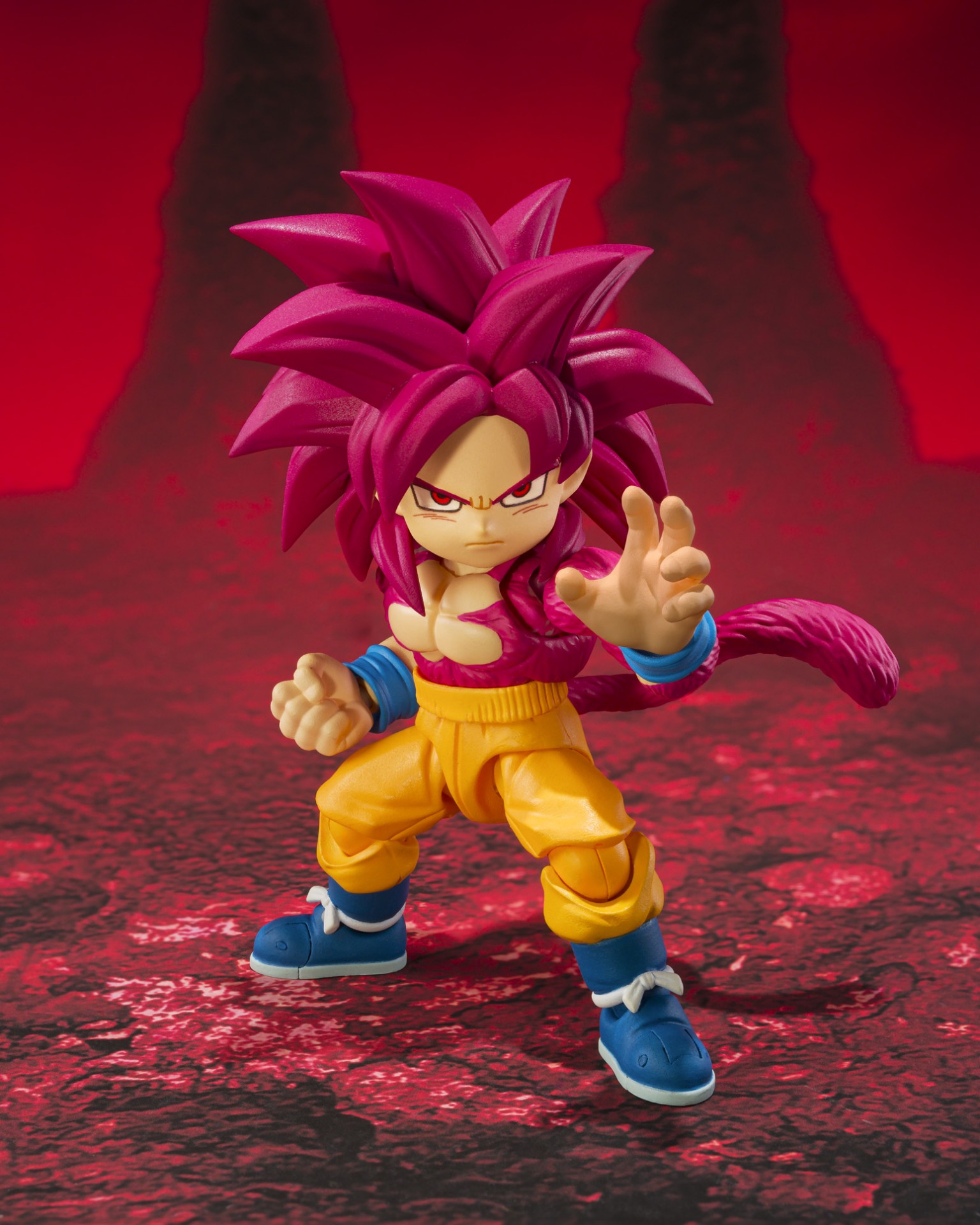 スーパーサイヤ人4孫悟空(ミニ)-DAIMA-」がS.H.Figuartsに登場