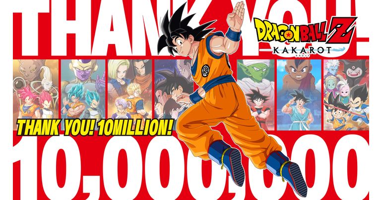 ドラゴンボールZ KAKAROT」が世界累計販売本数1,000万本を突破