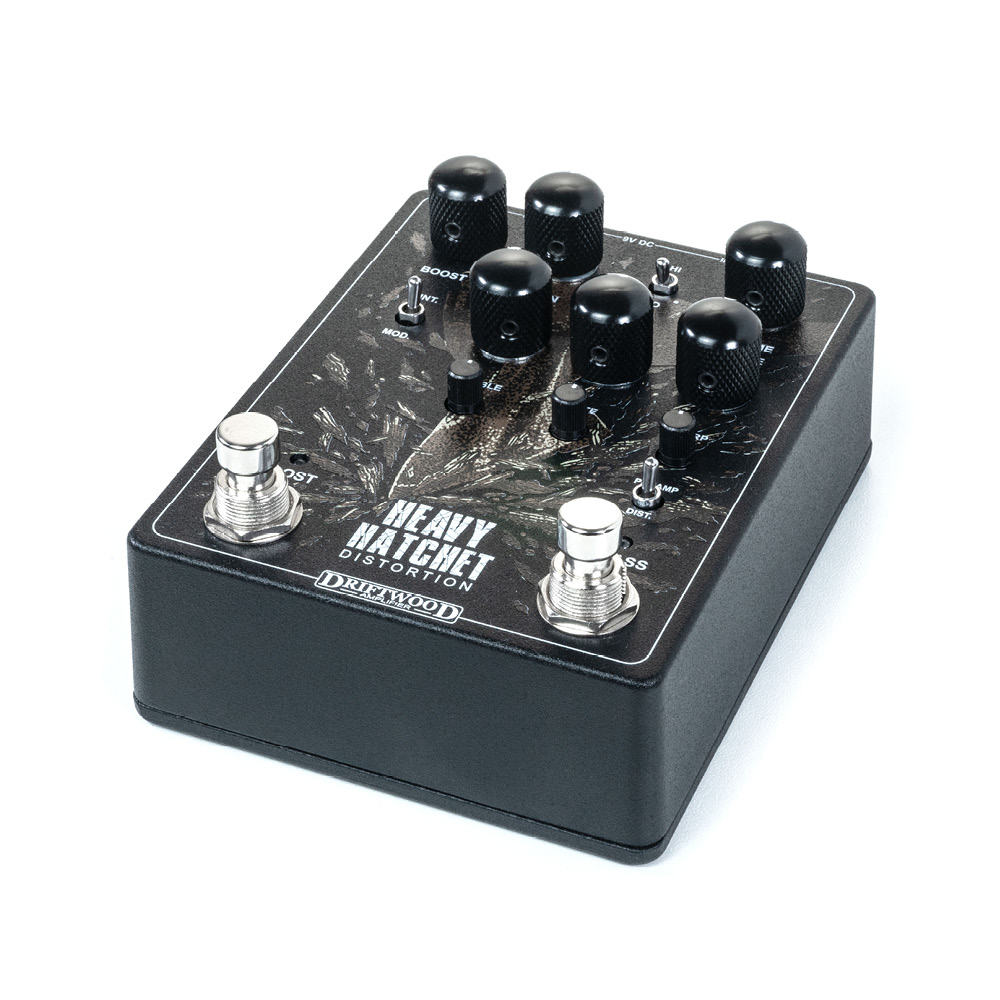 HEAVY HATCHET DISTORTION PEDAL - Driftwood Amps