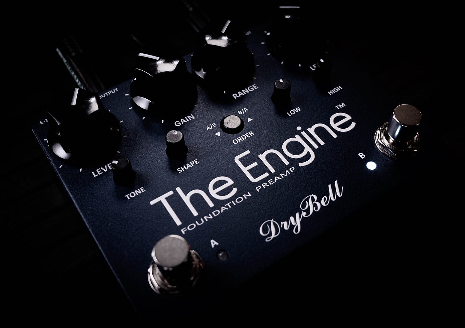 DryBell The Engine: British Amp in A Box + EQ/Boost