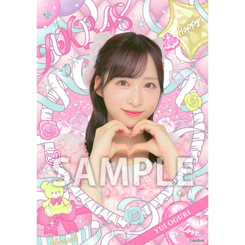 AKB48×アーティストコラボ生写真 isayamax 個別生写真6枚セット 小栗有