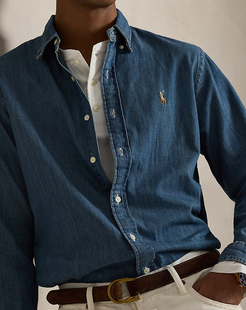 クラシック フィット デニム シャツ | ラルフ ローレン公式オンライン