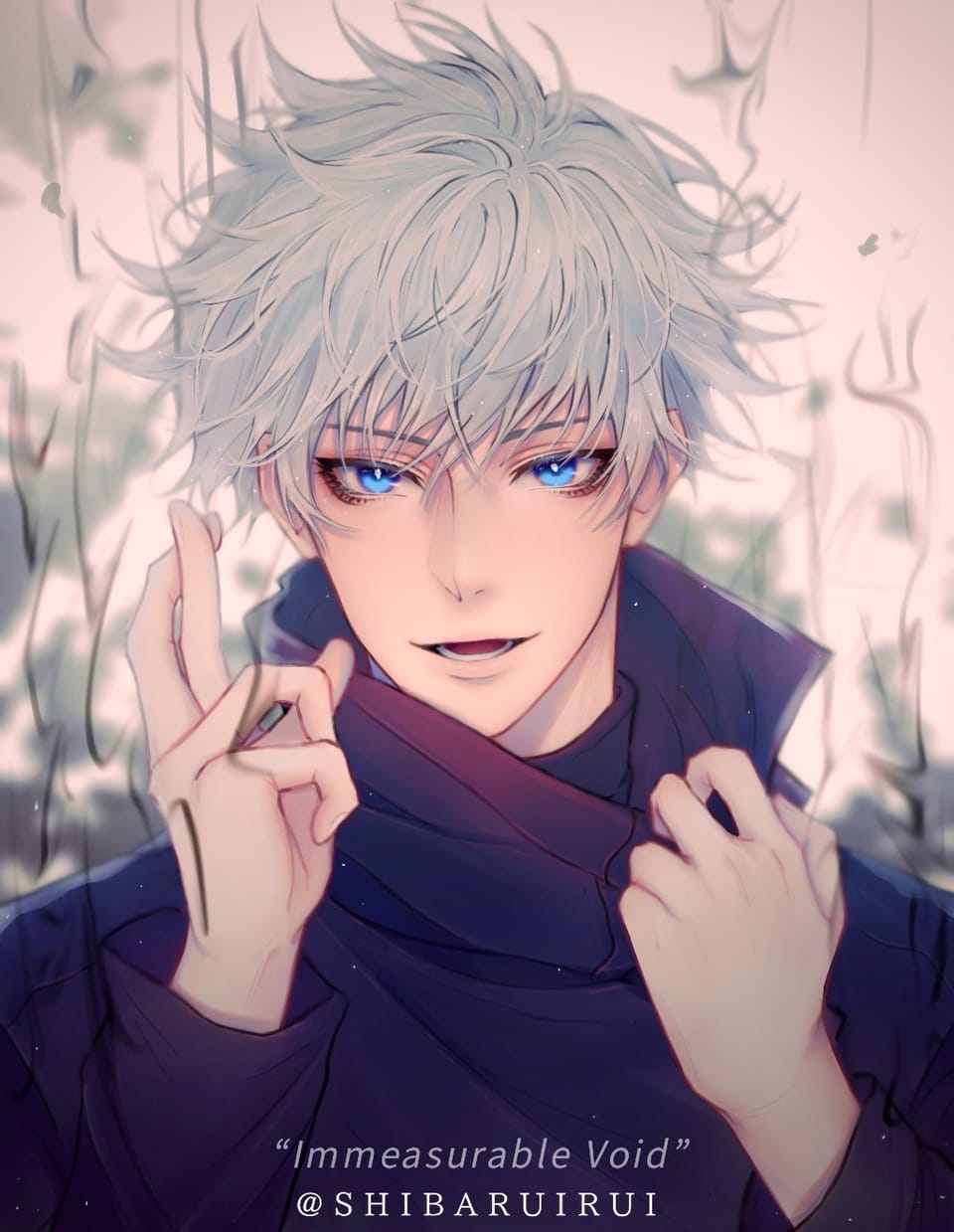 Gojo Satoru 五条悟 呪術廻戦 shibaruirui - Illustrations ART street