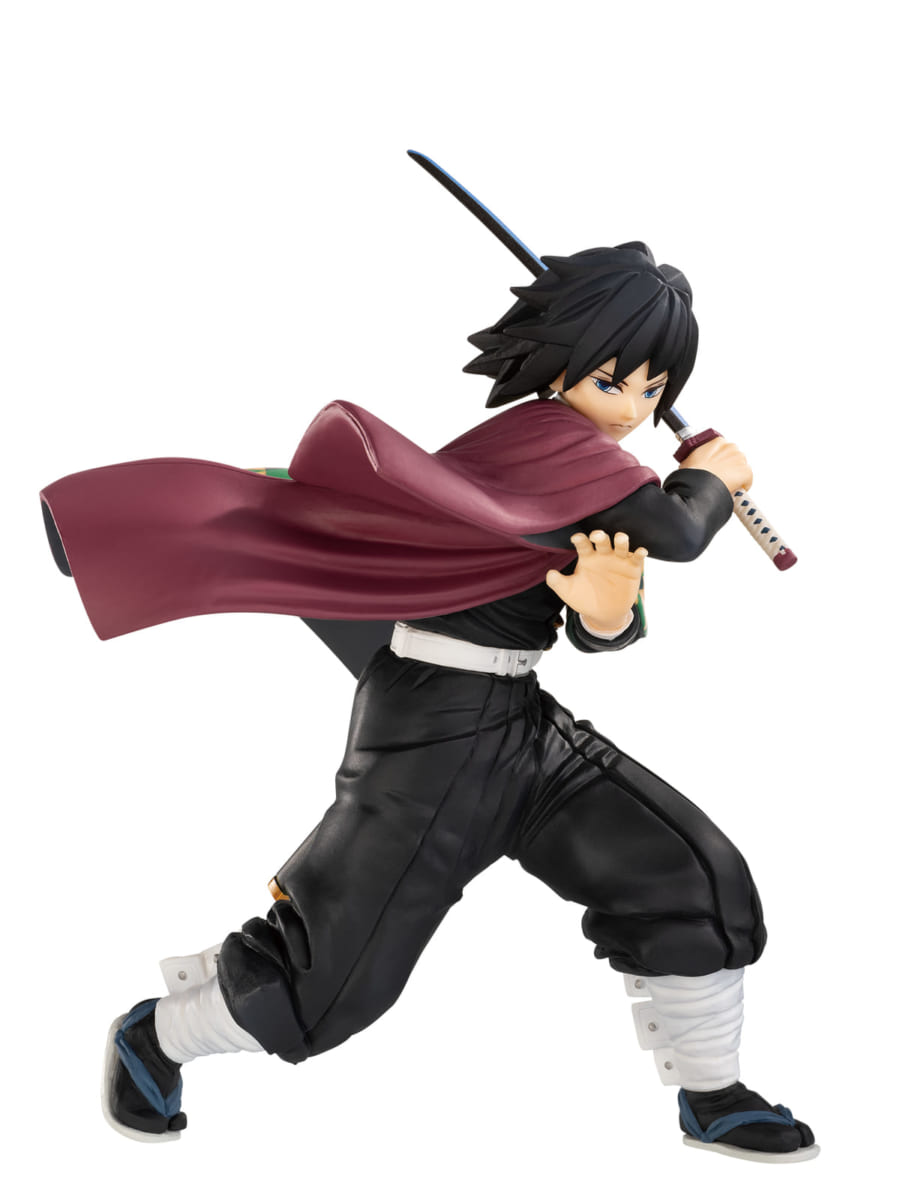 躍動感あふれる冨岡義勇と竈門炭治郎のフィギュアも！一番くじ「鬼滅の