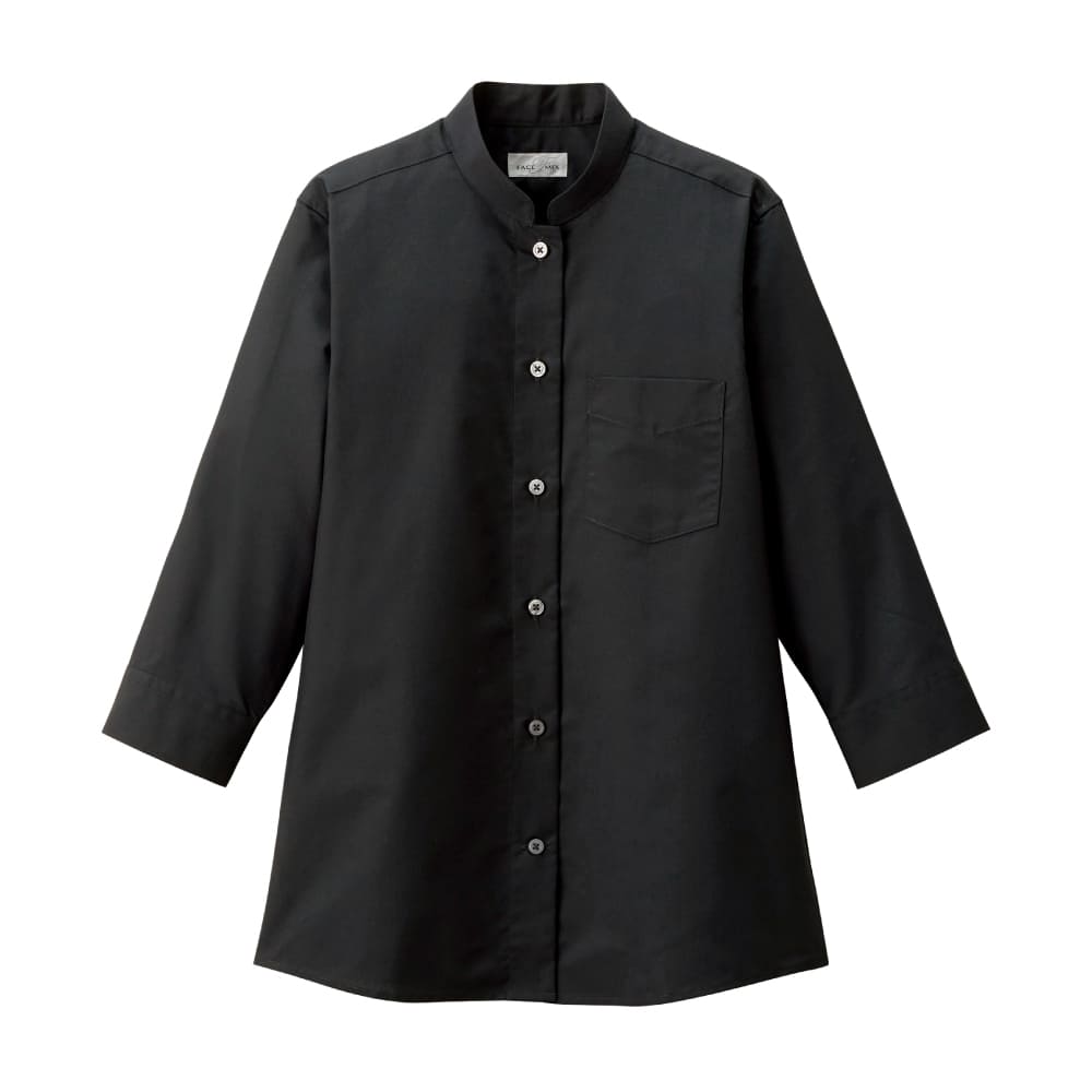 レディススタンドカラー七分袖ブラウスの通販-オリジナル/オーダー