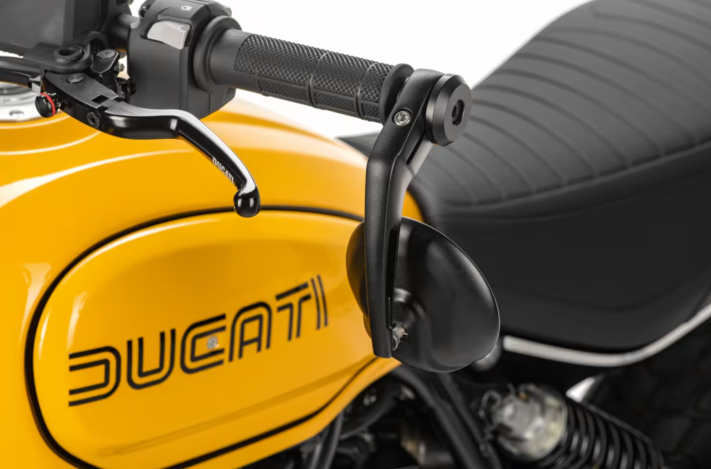 DUCATI ハンドルバー リアビューミラー 右側 左側 Scrambler
