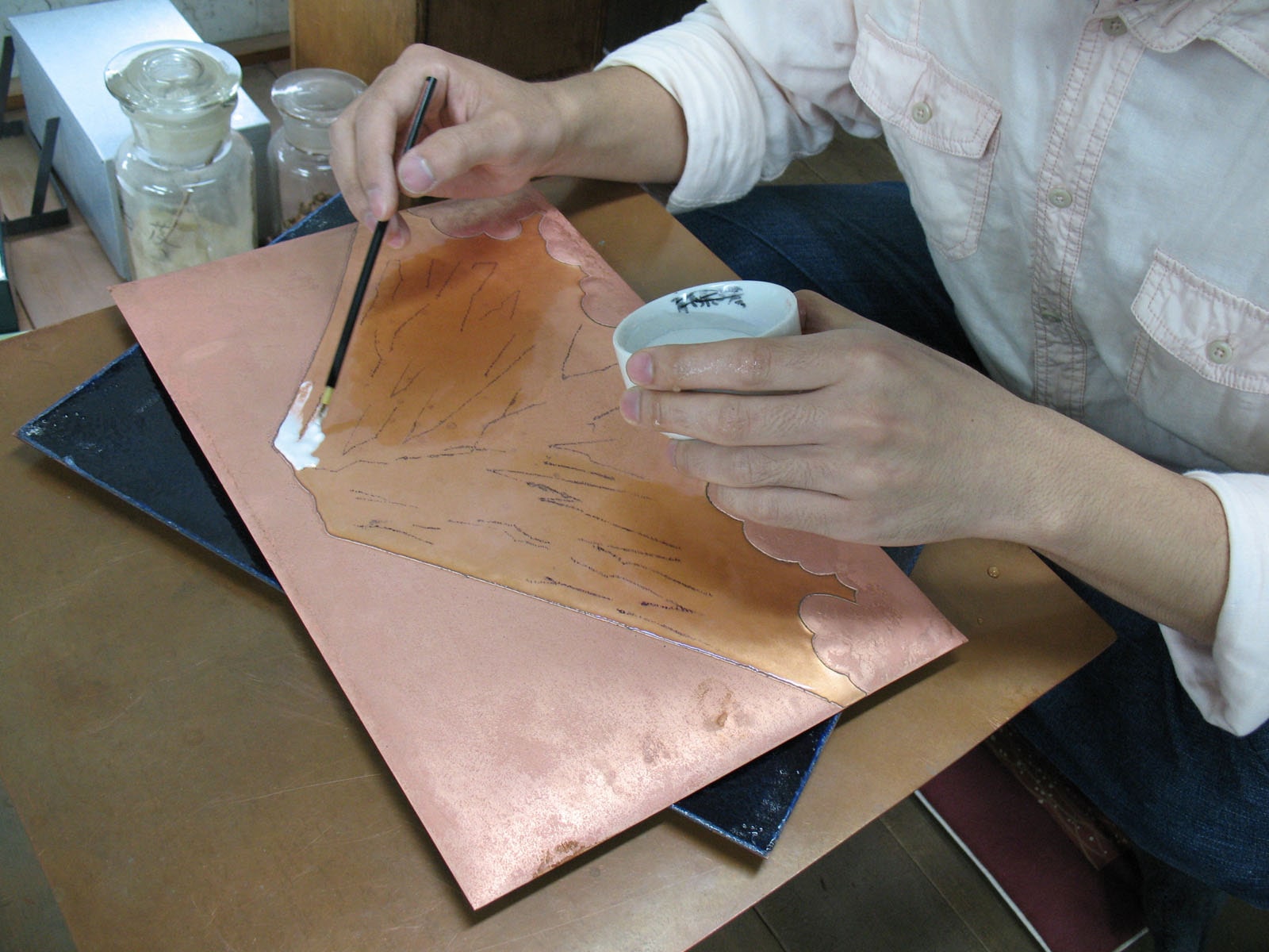 安藤七宝店 桜と富士皿: 愛知｜いいもの探訪 JR東海