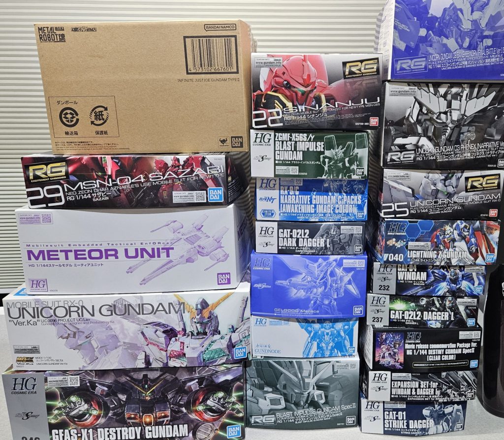 速報】ガンプラ大量買取！浜北鑑定団でお得に手放すチャンス！ | 浜北