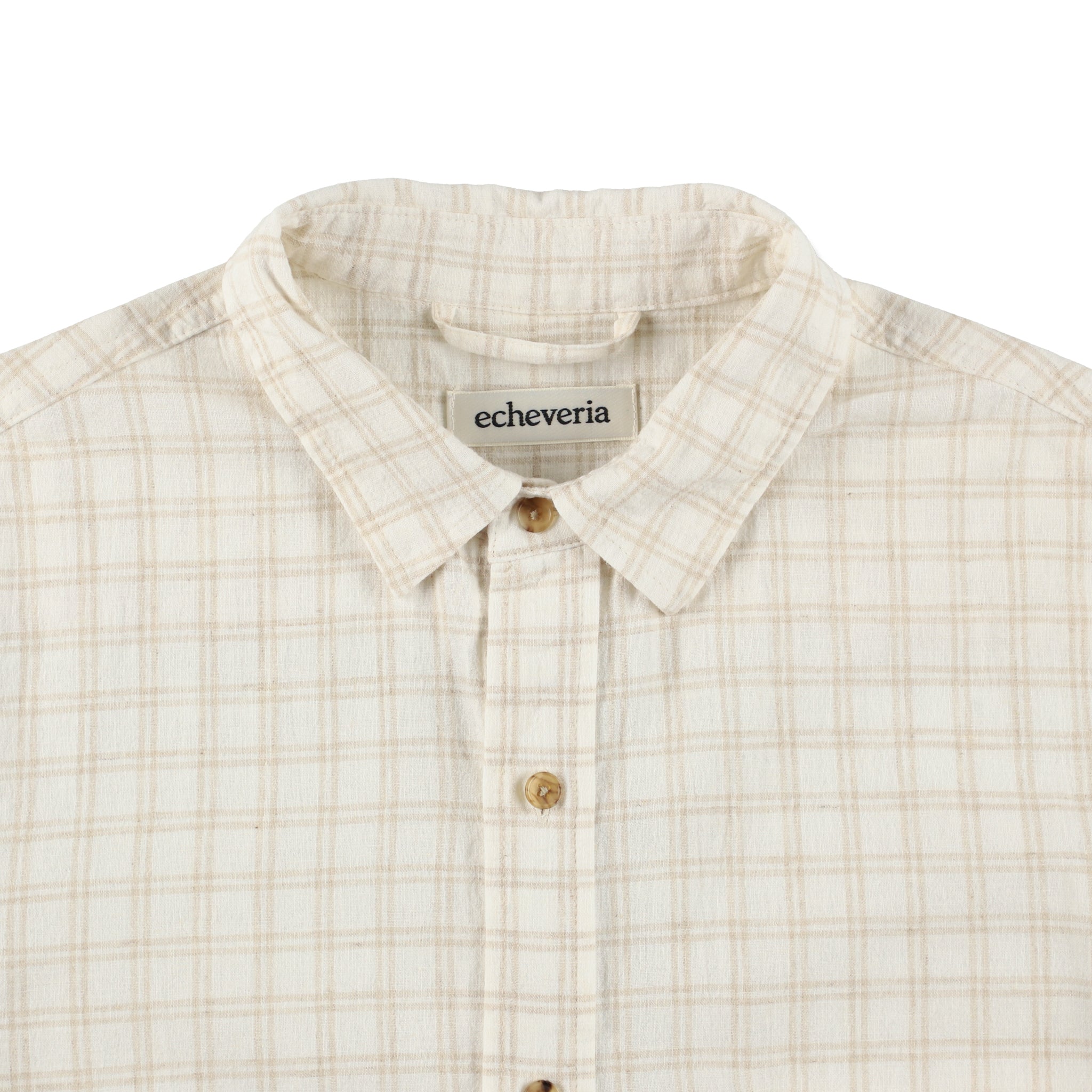 L/C pin-check shirts （dye） – echeveria official store