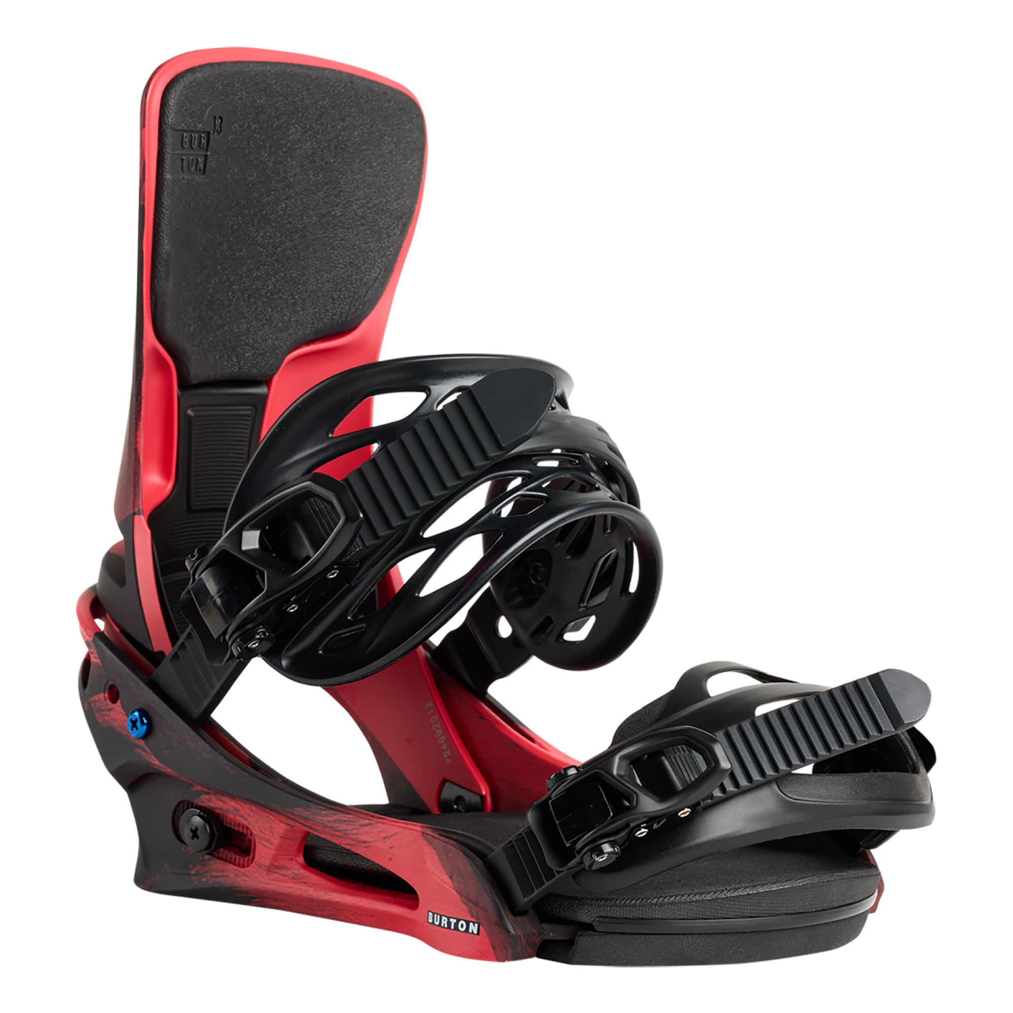 Burton Men's Cartel X Re:Flex Snowboard Bindings Black/Red