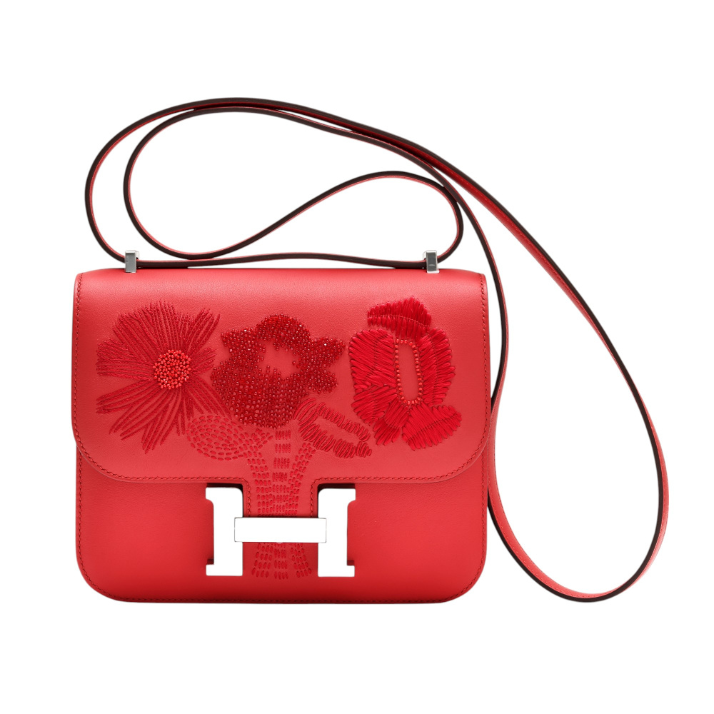 未使用] エルメス コンスタンス ミニ ダンシングフラワー ミロワール