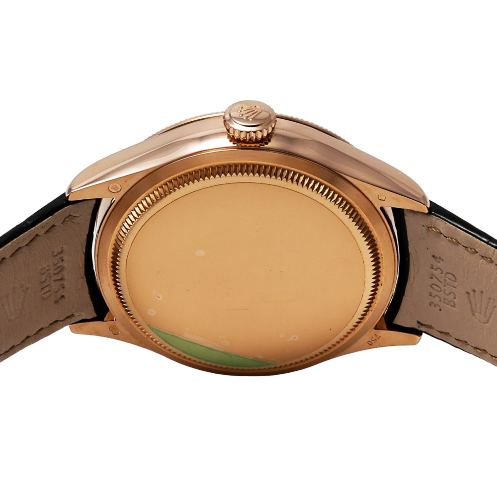 ロレックス チェリーニ 50525.BK ギョーシェ ブラック ピンクゴールド