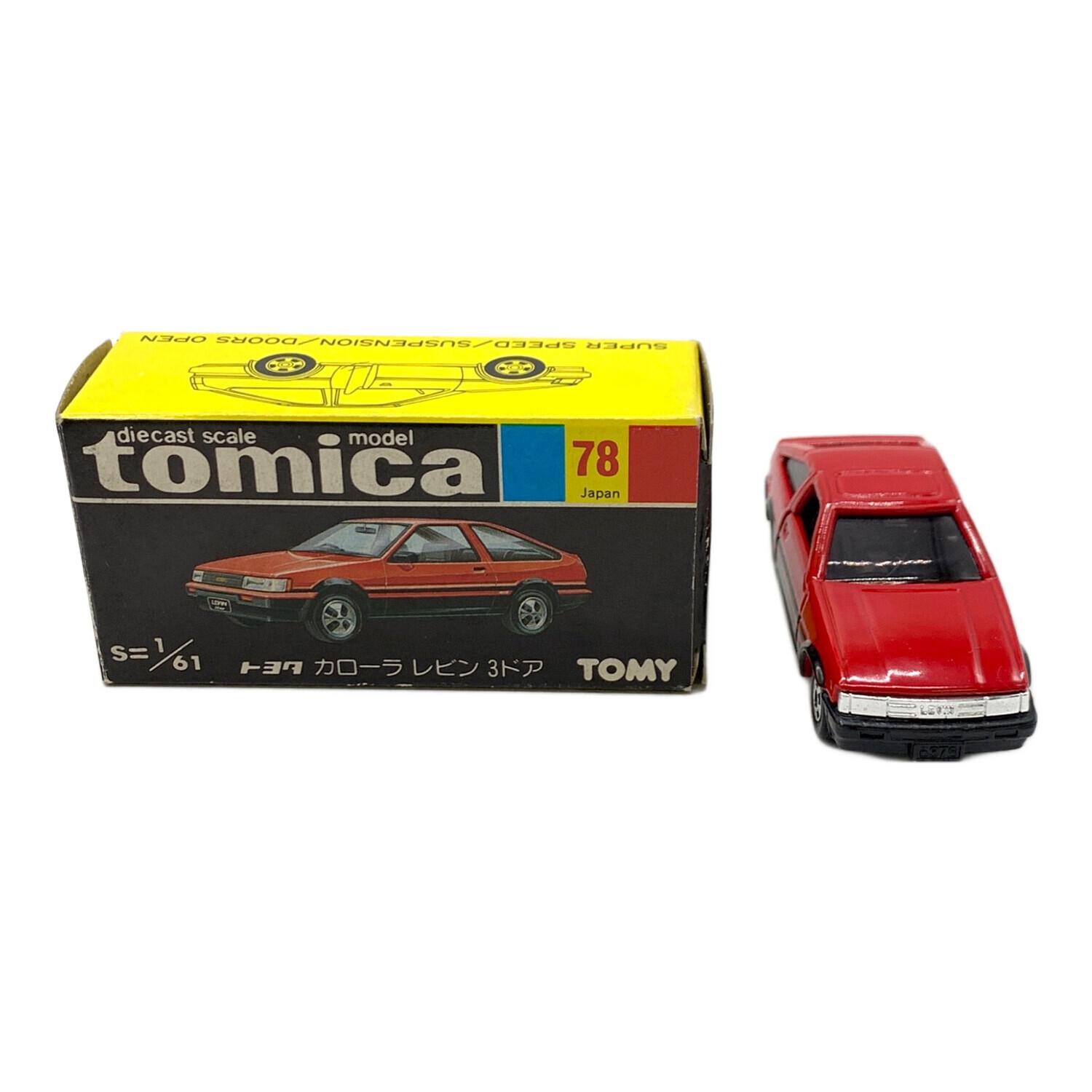 TOMY (トミー) トミカ トヨタ カローラレビン 廃盤品 黒箱｜トレファク