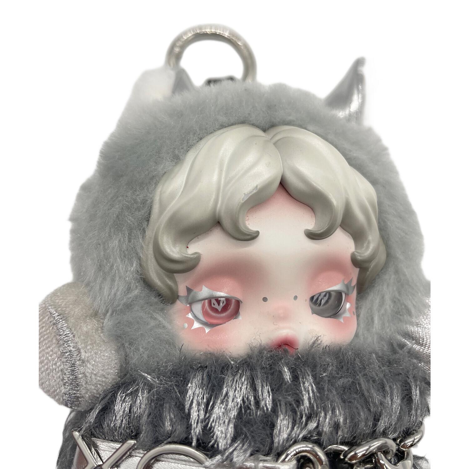 POP MART (ポップマート) SKULLPANDA×XG ヌイグルミ グレー