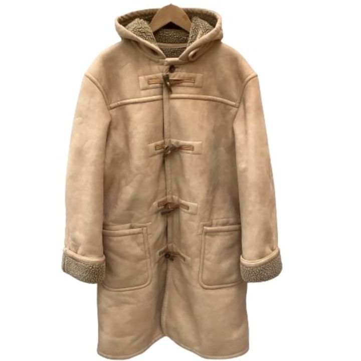 Burberrys ブラウンダッフルコート フード付きサイズ40