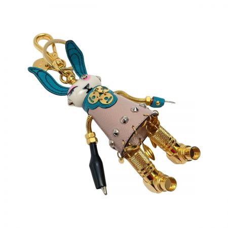 PRADA プラダ トリック ロボット ローラ キーリング 1TR043