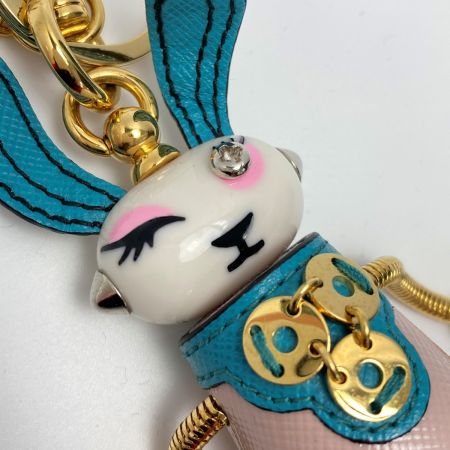 PRADA プラダ トリック ロボット ローラ キーリング 1TR043
