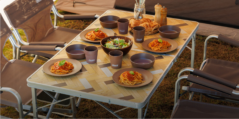 ナチュラルパズルテーブル/120 | アウトドア用品・キャンプ用品の