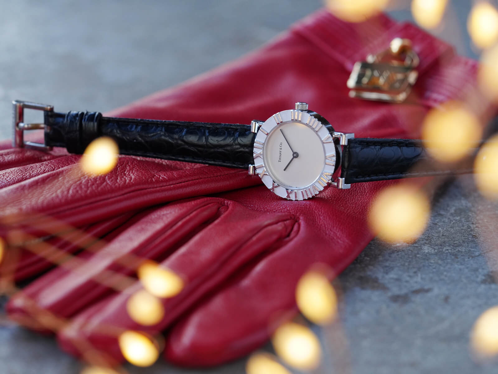 ティファニー/アトラス/ローマンベゼル/シルバーダイヤル/Tiffany