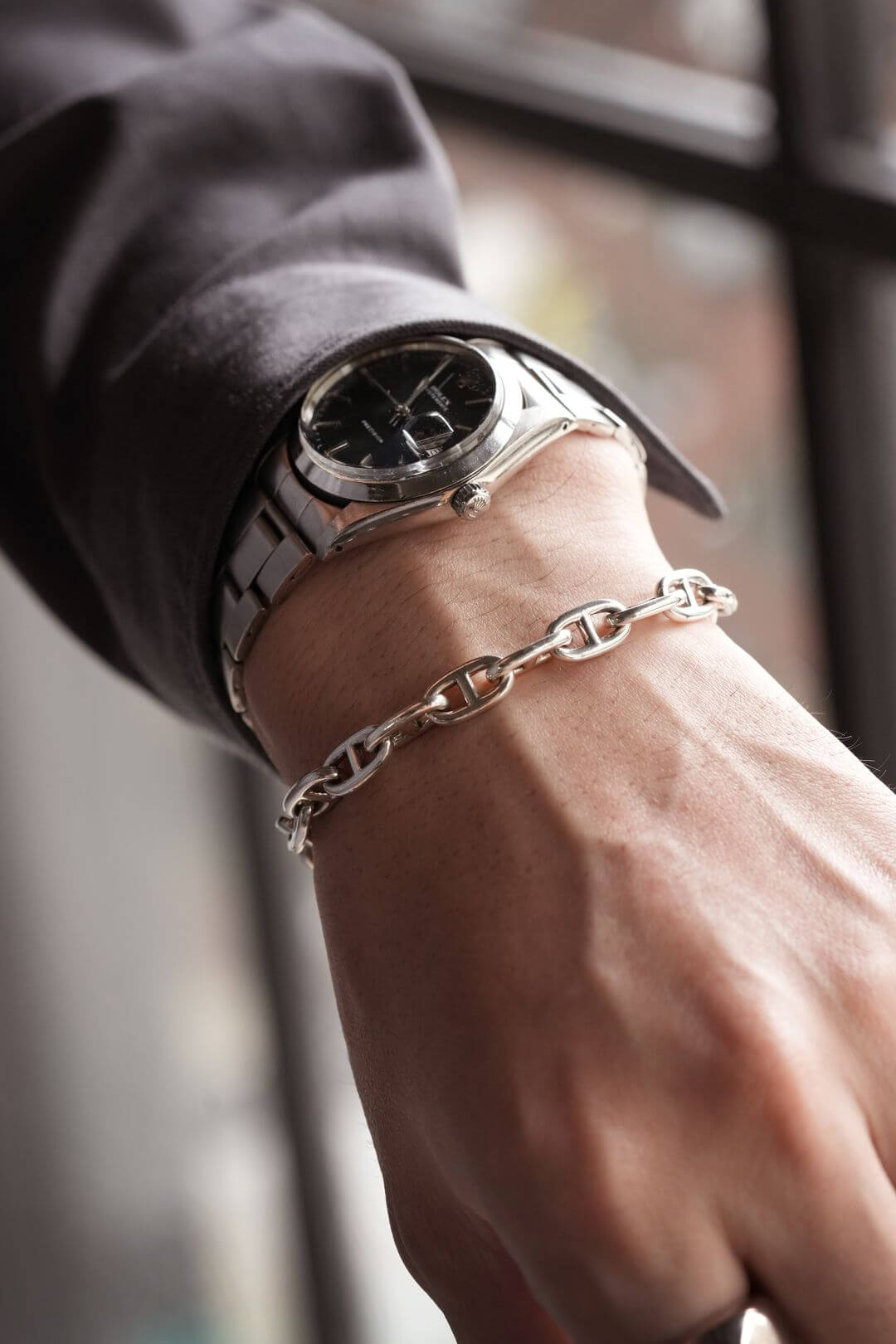 エルメス/シェーヌダンクルPMチェーンブレスレット/Hermes/Chaine d