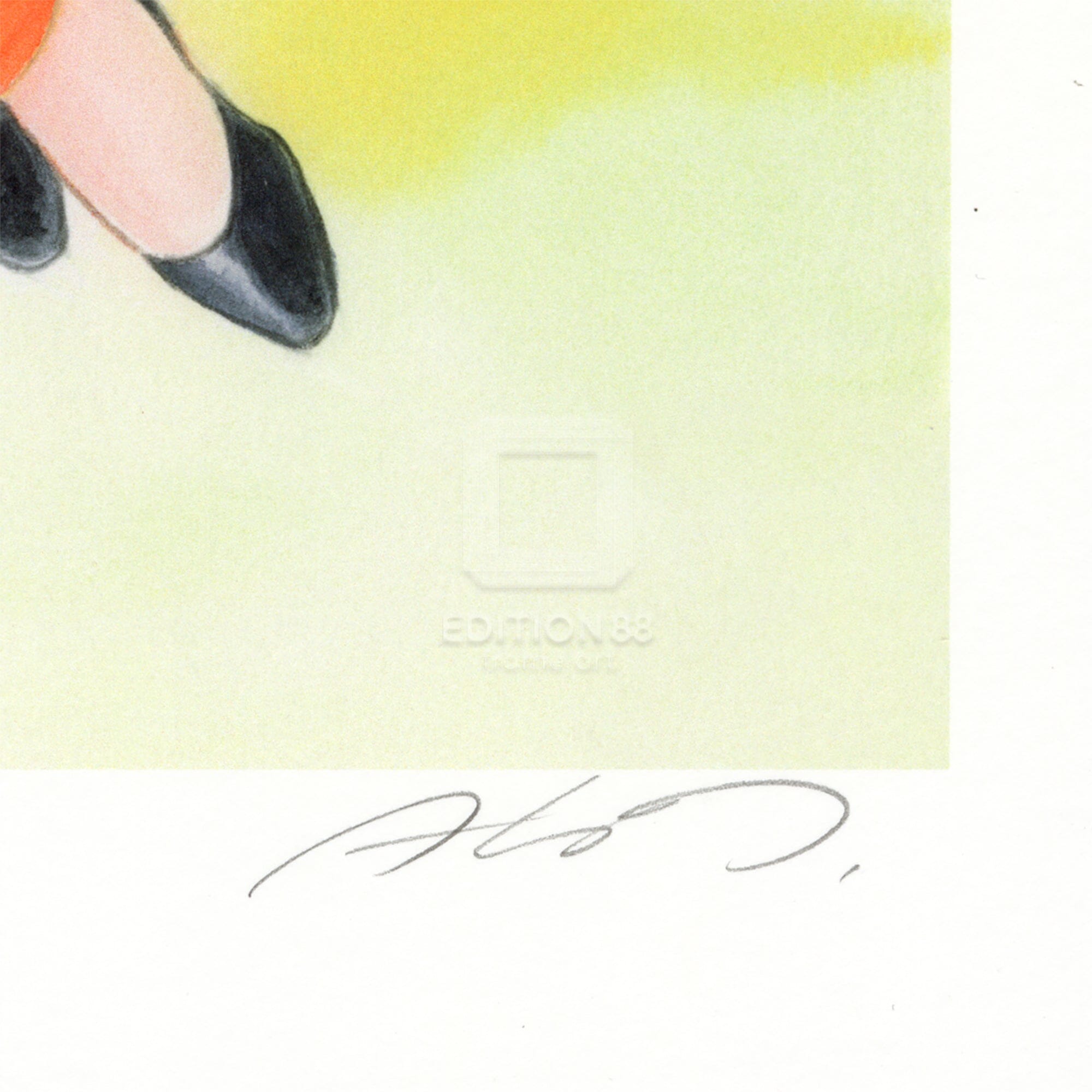 魔法の天使クリィミーマミ」88グラフ Magic March/ 高田明美（直筆