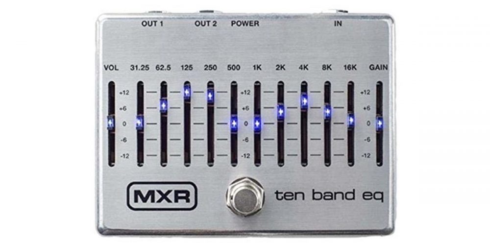 MXRのイコライザが進化！シルバーの筐体にノイズリダクションを搭載