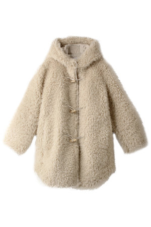 three dots(スリードッツ)｜エコペルファーモンスターダッフルコート