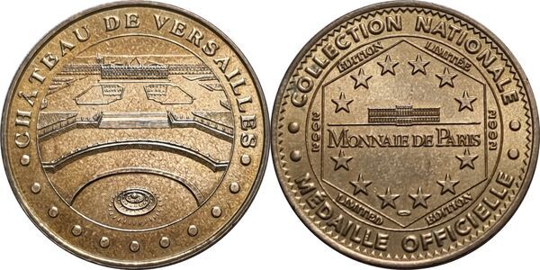 Monnaie de Paris Tourist Token - Château de Versailles - France