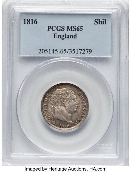 1 Shilling - George III (New coinage) - United Kingdom – Numista