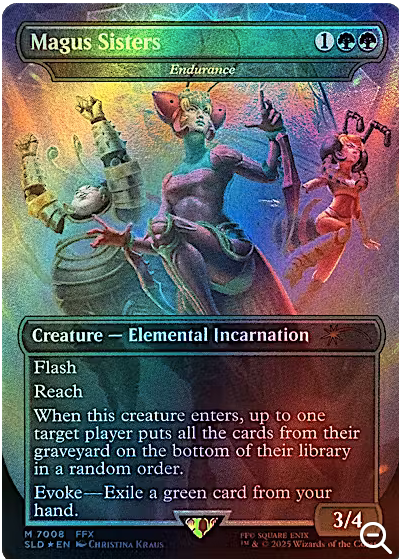 FOIL】(SLD-MG)Endurance/忍耐【7008】【英語】メーガス三姉妹