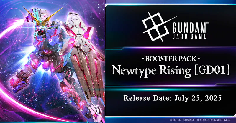Gundam Card Game - Newtype Rising Booster Box (LIMIT 1 PER)