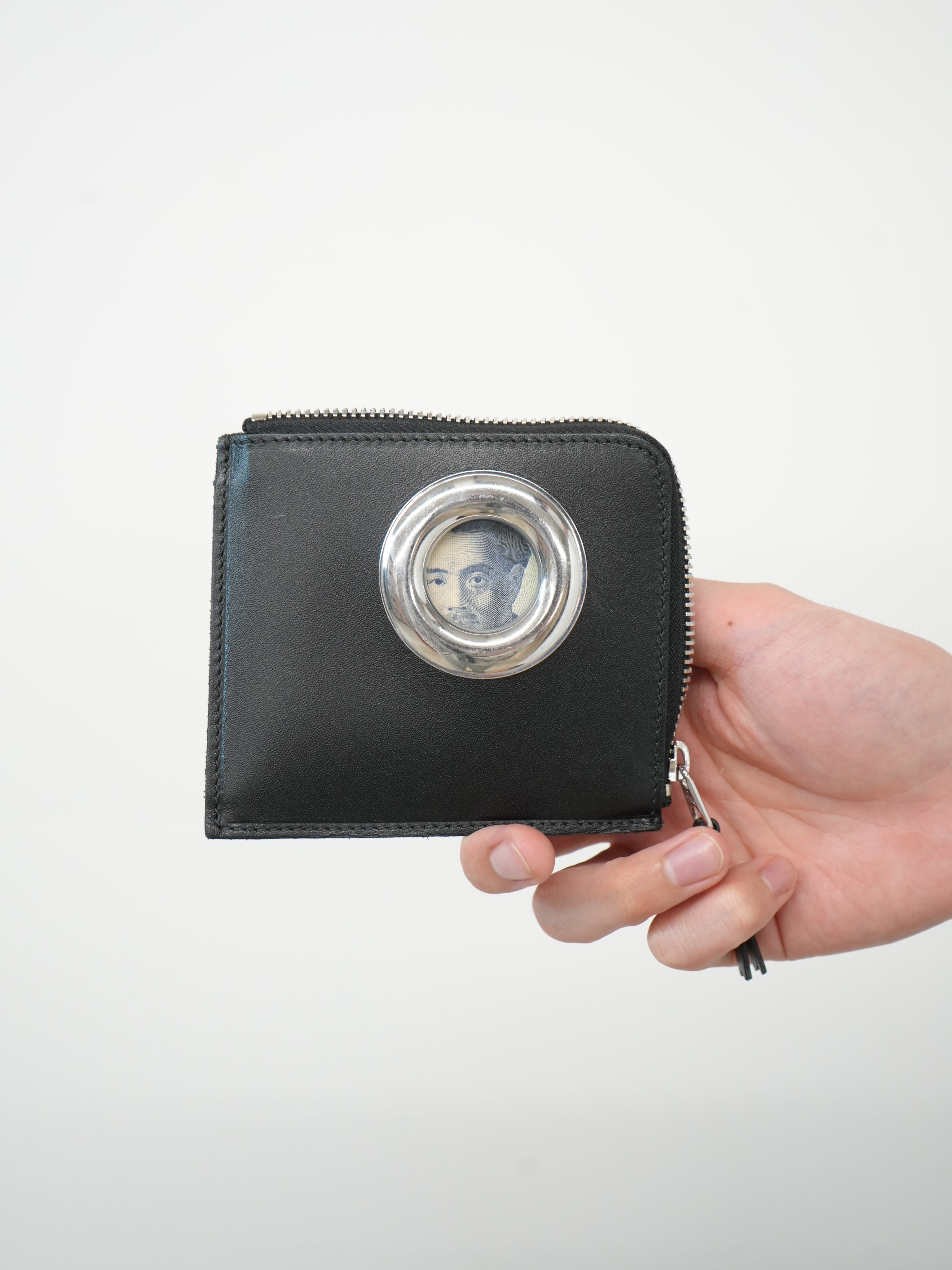 SILVER EYELET(L字型ZIP WALLET)