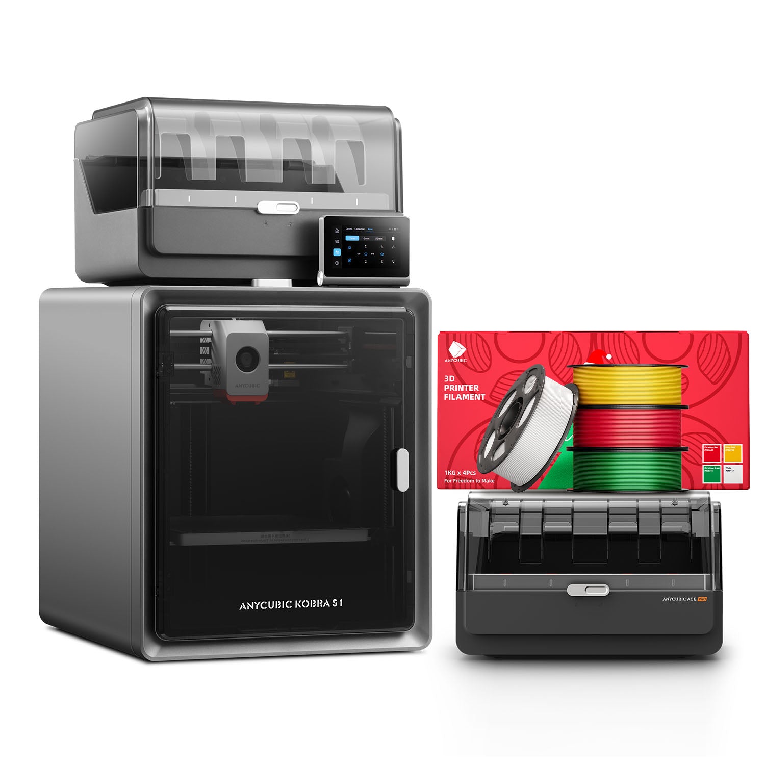 Anycubic Kobra S1 Combo: Affordable Multicolour 3D Printing