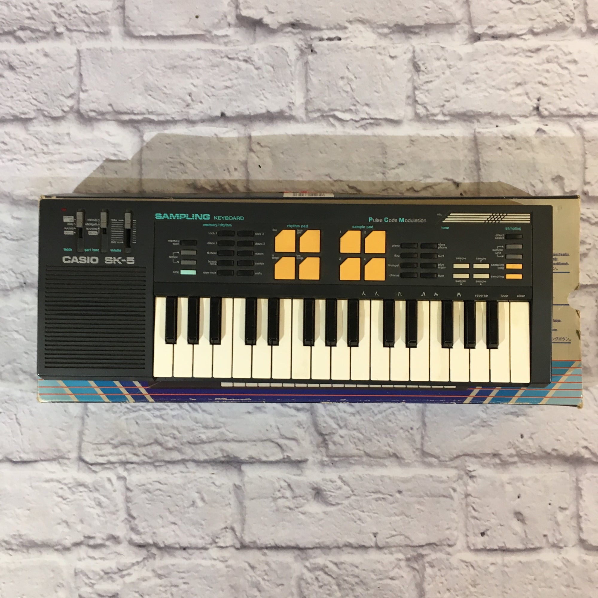 Casio SK-5 with Box and Manual - Evolution Music