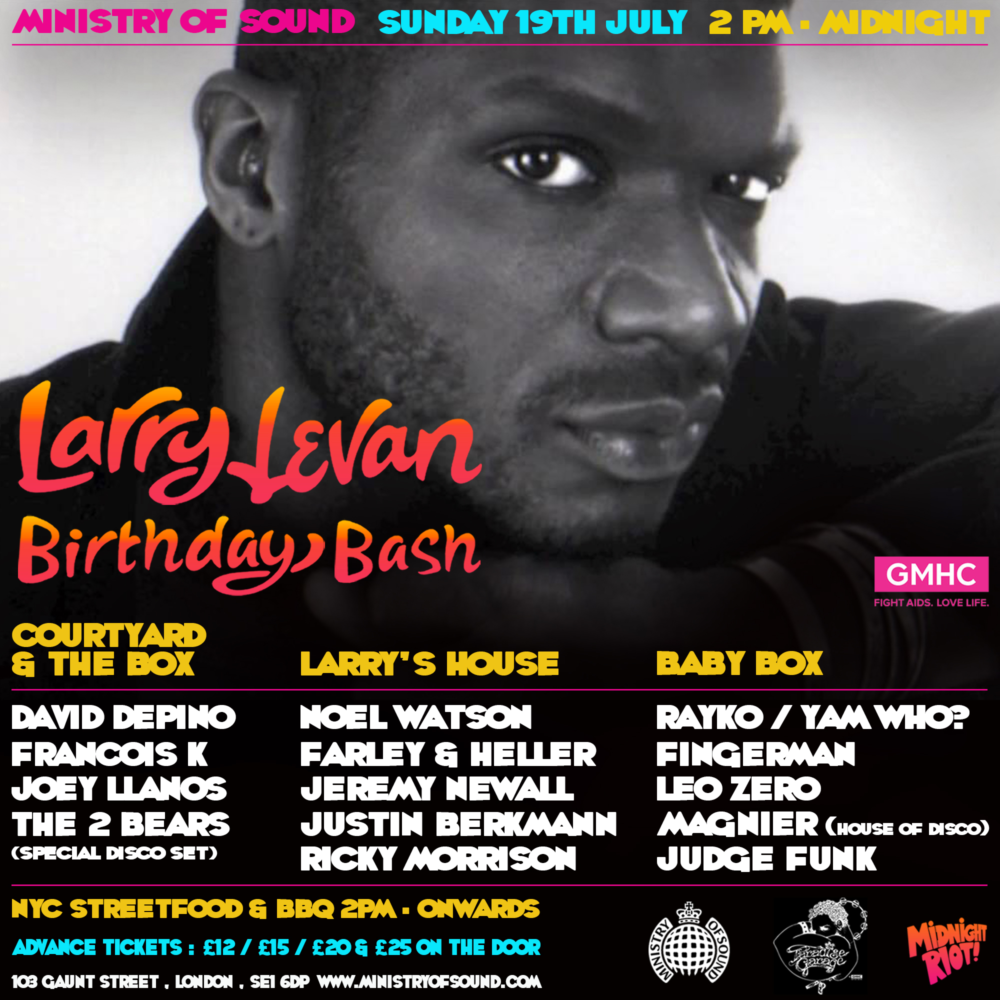 Larry Levan T-shirt | Everpress