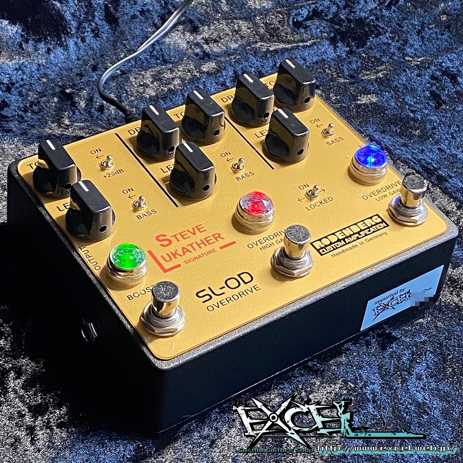 RODENBERG(正規輸入品)SL-OD Steve Lukather Signature Overdrive