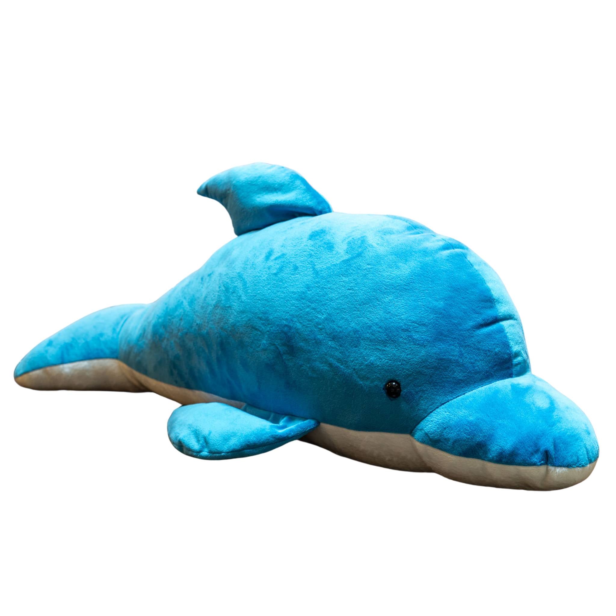 オリエンタルトーイ ぬいぐるみ アクアクラブ イルカ 特大 ブルー KK