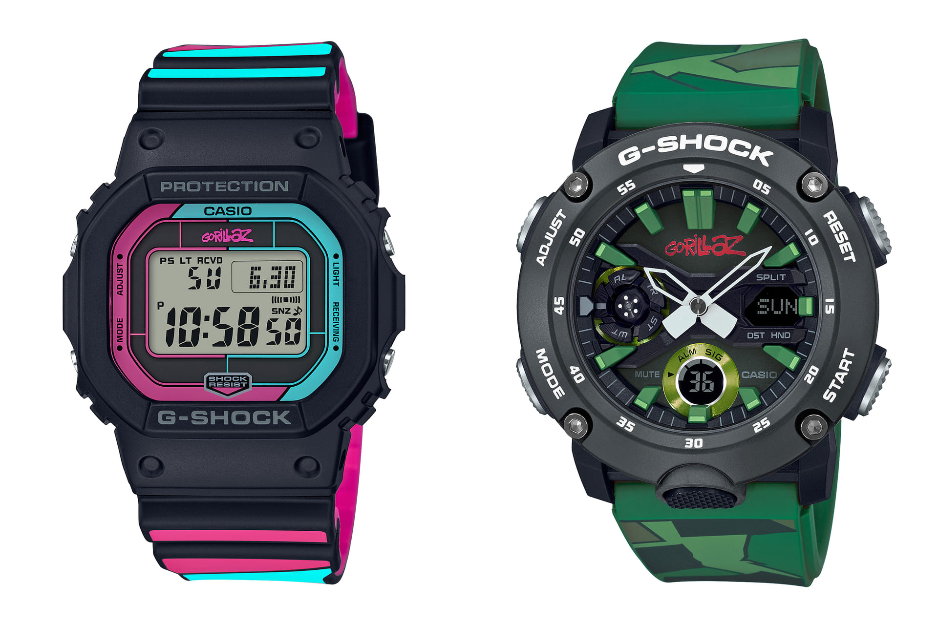 G-SHOCK ×Gorillazコラボレートモデル第2弾がドロップ | EYESCREAM