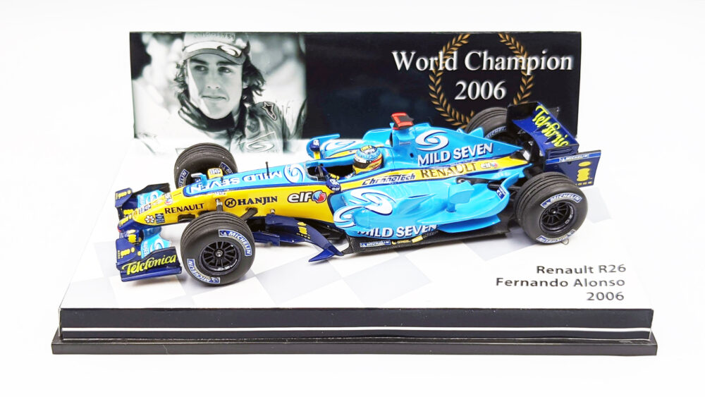 2006年チャンピオン F.アロンソ | F1ミニカーあれこれ