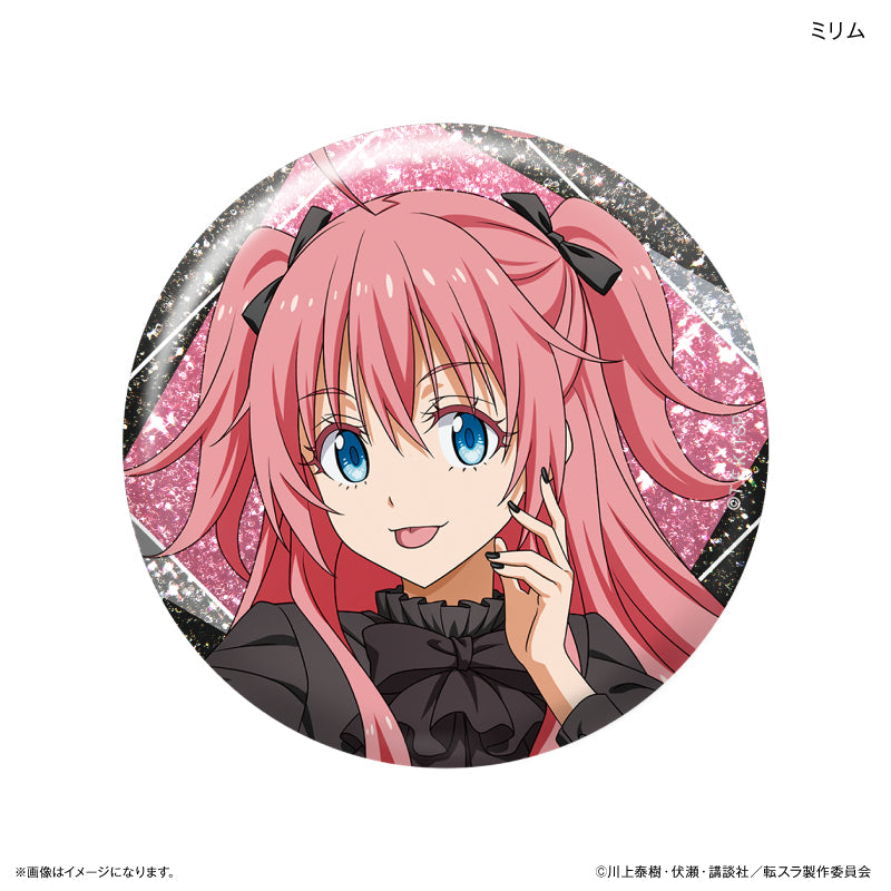 転生したらスライムだった件 トレーディングラメ缶バッジ 礼服 アップ