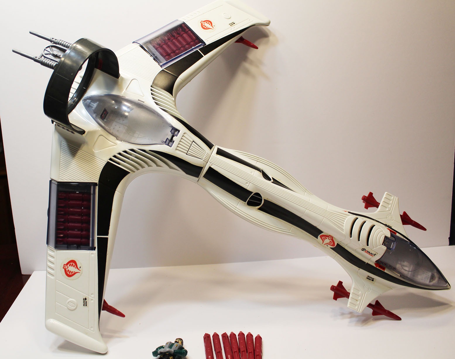 1989 GI Joe Cobra Condor Z-25 With Aero-Viper Figure 100% Complete