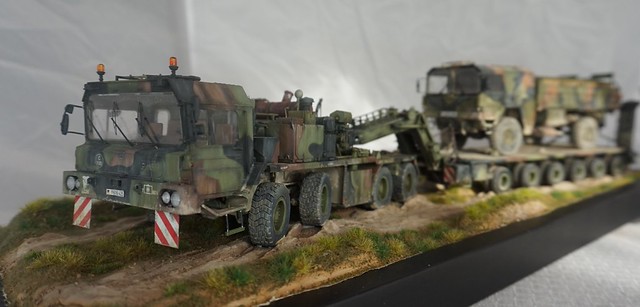 Faun Elephant SLT-56 Panzer transporter 1:35 - Ready for