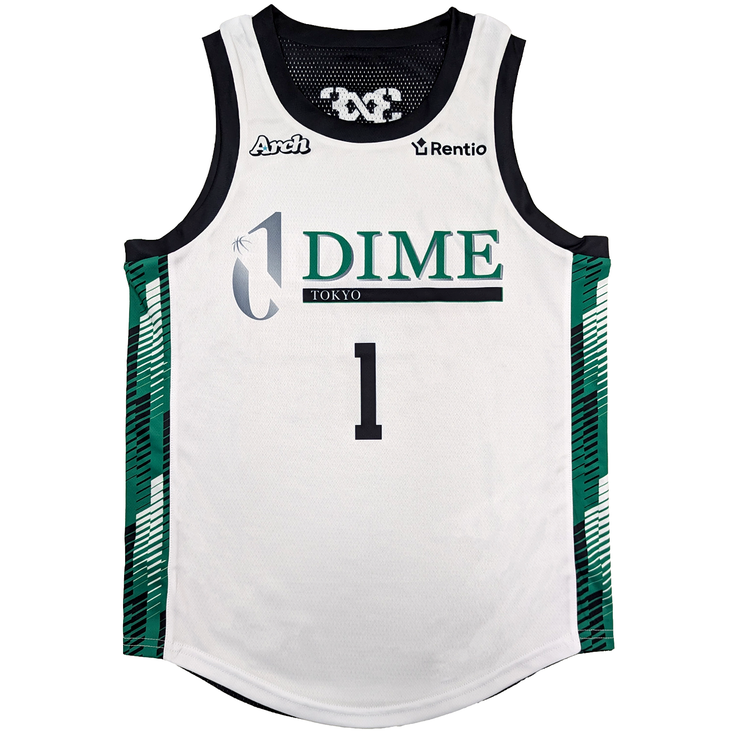 レンタル] バスケットボールユニフォーム リバーシブルタンクトップ 背